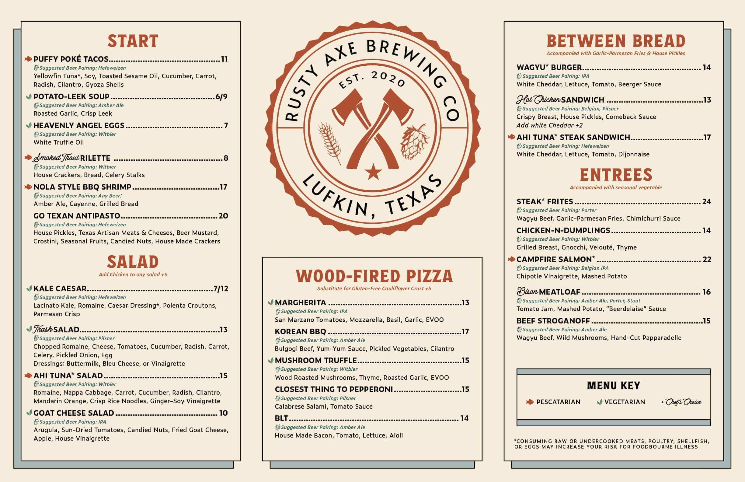 Bistro Rusty Axe Brewing